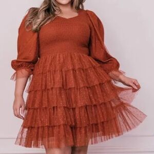 NWT Jessakae Maisy dress in Potters Clay.